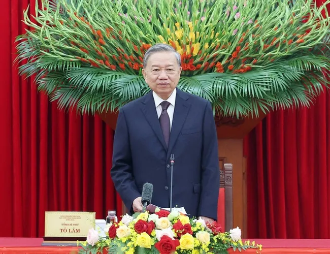 General Secretary of the Communist Party of Viet Nam Central Committee To Lam (Photo: VNA)