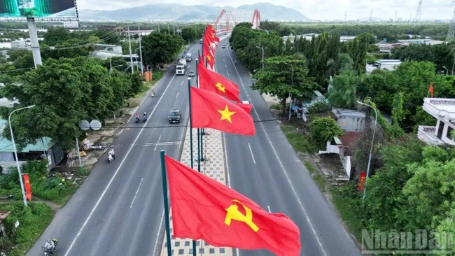 Ho Chi Minh City in the days leading up to the 1st Party Congress for the 2025–2030 term. (Photo: THE ANH)