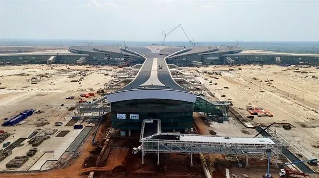 The terminal of Long Thanh International Airport (Photo courtesy of the Civil Aviation Authority of Viet Nam)