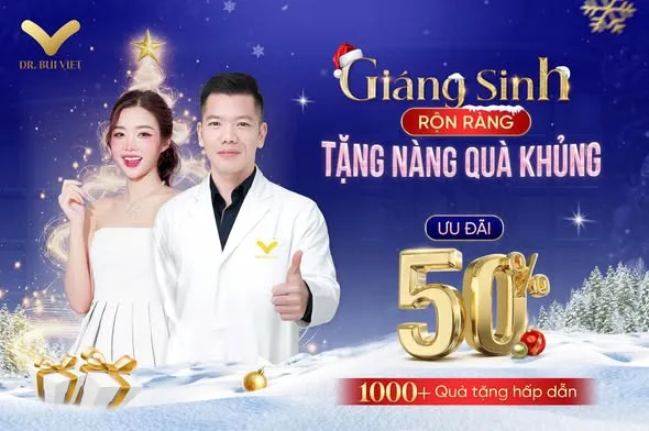 Thẩm mỹ Bùi Việt tung ưu đãi làm đẹp tới 50%, tổng giá trị quà tặng lên đến 1 tỷ đồng dịp năm mới