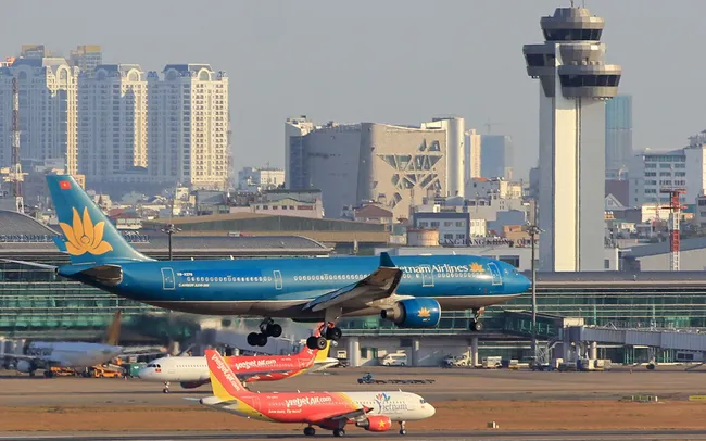 An aircraft of Vietnam Airlines - Illustrative image (Photo: VNA)