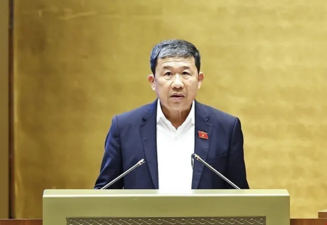 Vu Hai Ha, a member of the Party Central Committee and Deputy Secretary of the NA Party Committee. (Photo: VNA)
