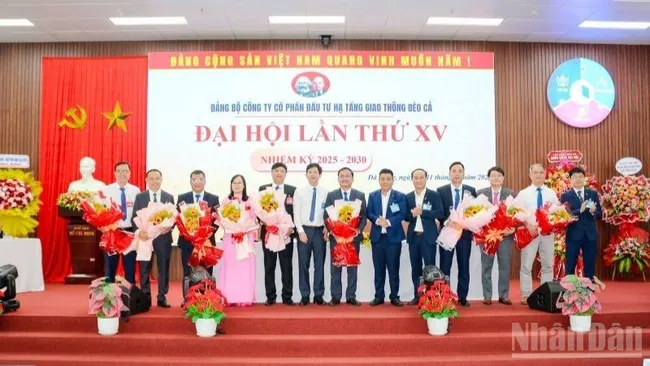 The 15th Congress of the Party Committee of Deo Ca Infrastructure Investment Joint Stock Company (HHV).