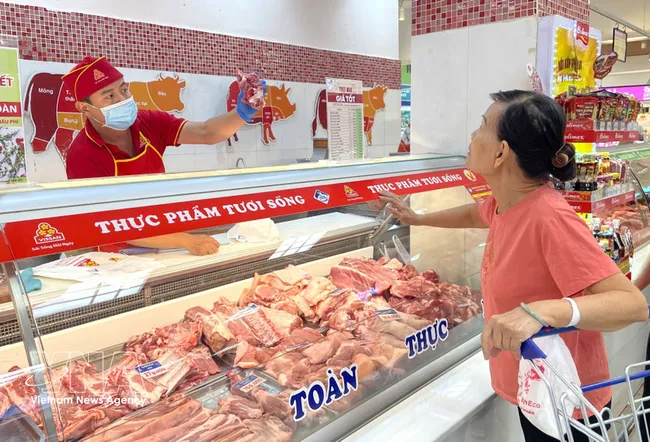 Vietnam leads in Southeast Asia in pork consumption with nearly 39kg per person in 2025 (Photo: VNA)