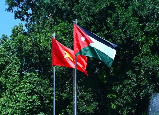 Promoting comprehensive Viet Nam–Jordan relations. (Source: vov.vn)