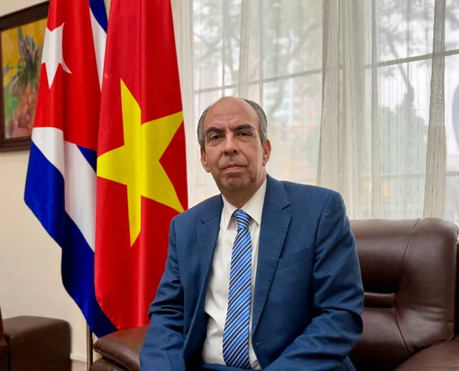 Cuban Ambassador to Vietnam Rogelio Polanco Fuentes (Photo: Published by VNA)