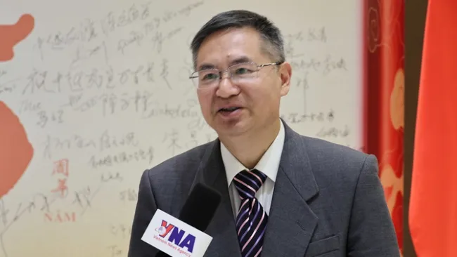 Prof. Dr. Cheng Hanping, Executive Director of the Institute for Regional and National Studies and Director of the Vietnam Studies Centre at Zhejiang University of Technology in China. (Photo: VNA)