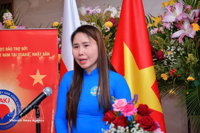 Le Thuong, Chairwoman of the Vietnamese Association in the Kansai region, Japan. (Photo: VNA)