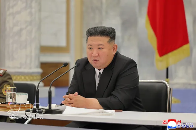 DPRK leader Kim Jong Un (Photo: Yonhap/VNA)