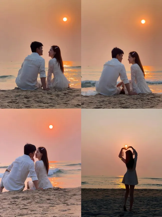 Sao Việt bước v&agrave;o kỳ nghỉ lễ d&agrave;i: H&ograve;a Minzy tung loạt ảnh c&ugrave;ng chồng Đại &uacute;y đi biển, g&acirc;y sốt mạng x&atilde; hội - Ảnh 1.