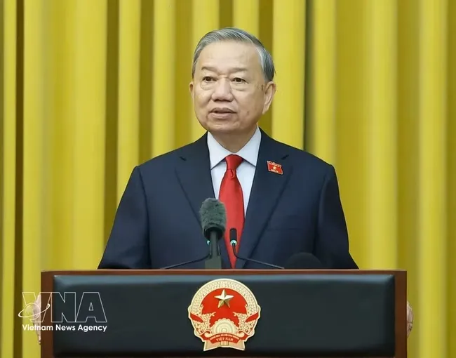 Vietnamese State President To Lam (Photo: VNA)
