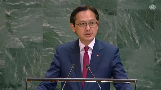 Ambassador Do Hung Viet, Head of Vietnam’s Permanent Mission to the United Nations (Photo: Courtesy of the mission)