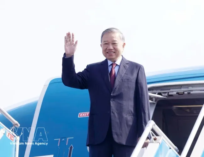 General Secretary of the Communist Party of Vietnam Central Committee and State President To Lam (Photo: VNA)
