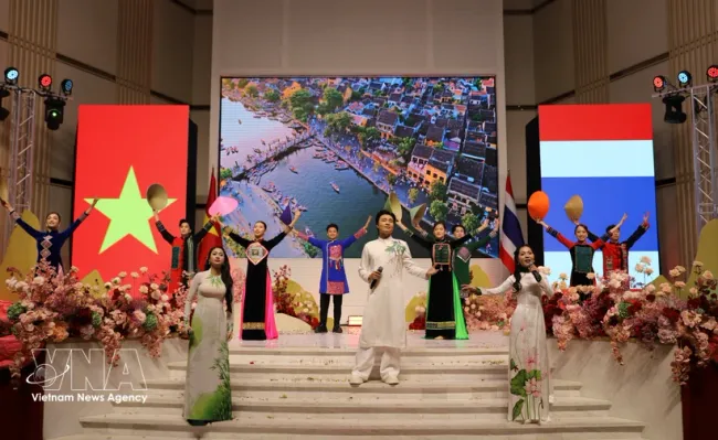 A cultural activity of the Vietnamese community in Thailand (Photo: VNA)