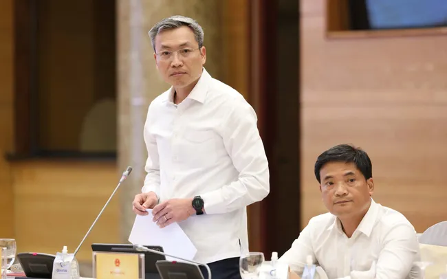 Maj. Gen Nguyen Quoc Toan, spokesman of the Ministry of Public Security and Chief of its Office, speaks to reporters. (Photo: VNA)