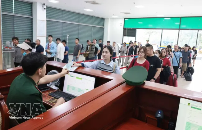 Members of the public are advised to check their tax status before travelling abroad. (Photo: VNA)