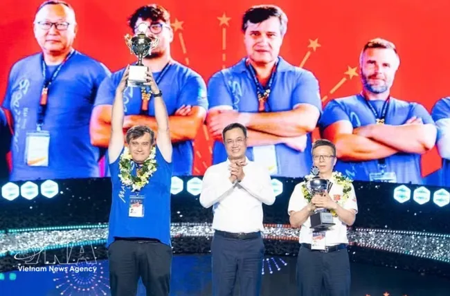 Portugal win the championship at the 2026 Da Nang International Fireworks Festival (DIFF) (Photo: VNA)
