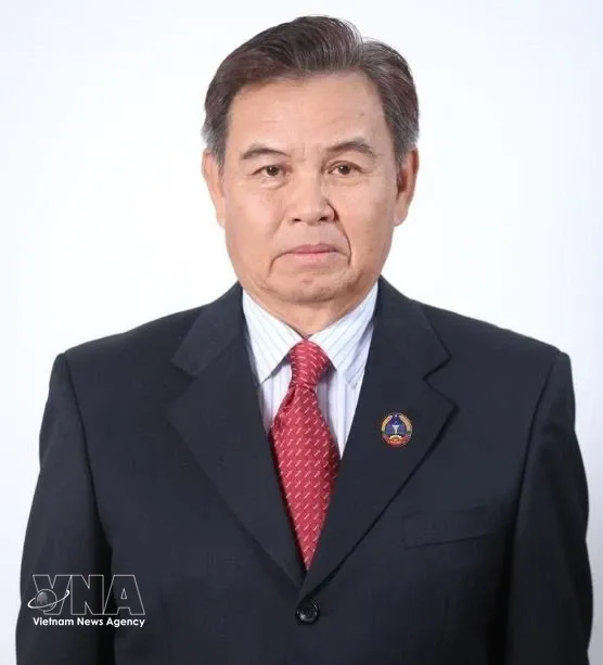 Politburo member and President of the National Assembly of Laos Xaysomphone Phomvihane passes away on August 8 at the age of 70. (Photo: VNA)