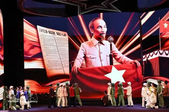 A performance at the programme 