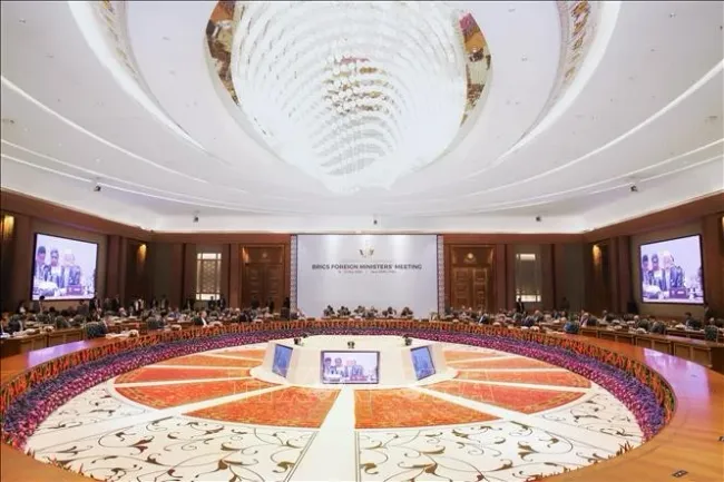 The BRICS Foreign Ministers’ Meeting in New Delhi, India, on May 14, 2026. (Photo: ANI/VNA)