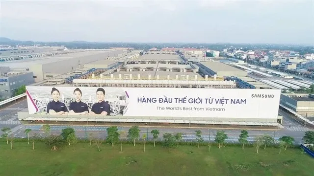 Samsung's factory in Thai Nguyen province (Photo: VNA)