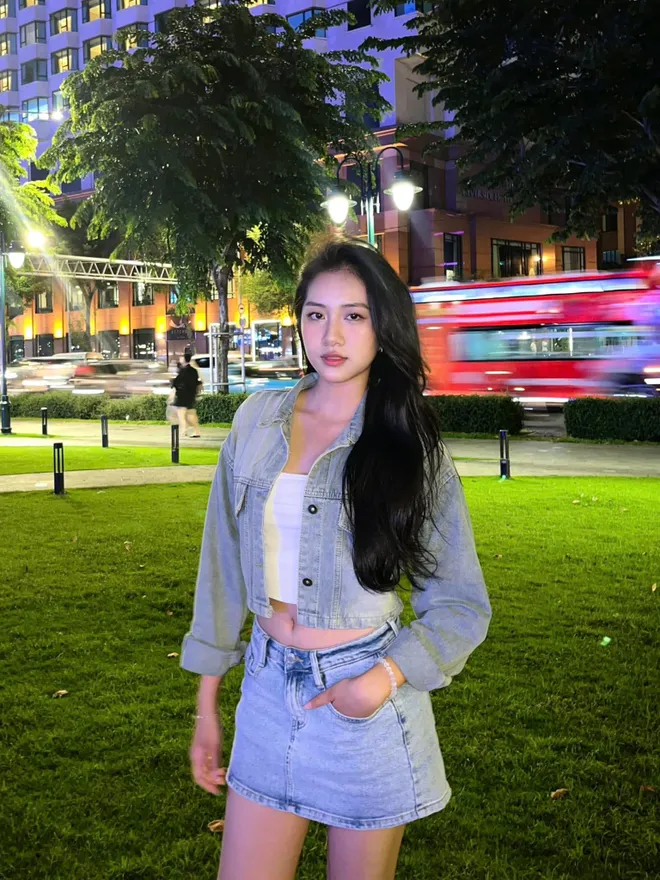 Vẻ đời thường trong trẻo của tân Hoa hậu Việt Nam Hà Trúc Linh - Ảnh 1.