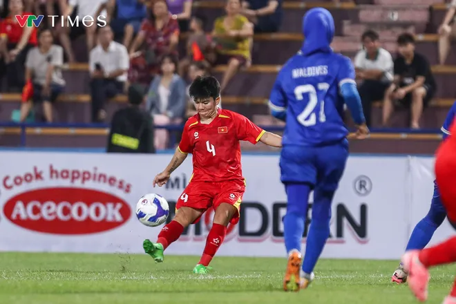 Tuyển nữ Việt Nam ra qu&acirc;n b&ugrave;ng nổ tại v&ograve;ng loại Asian Cup 2026- Ảnh 2.