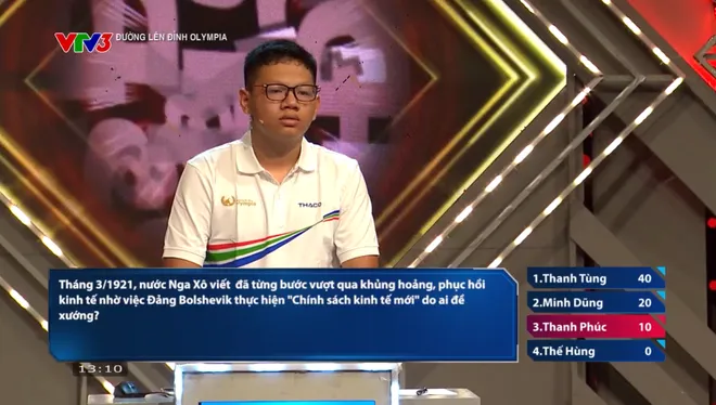 Đường lên đỉnh Olympia: Nam sinh Khánh Hòa giành vòng nguyệt quế đầy thuyết phục- Ảnh 2. Đường lên đỉnh Olympia: Nam sinh Khánh Hòa giành vòng nguyệt quế đầy thuyết phục- Ảnh 2.