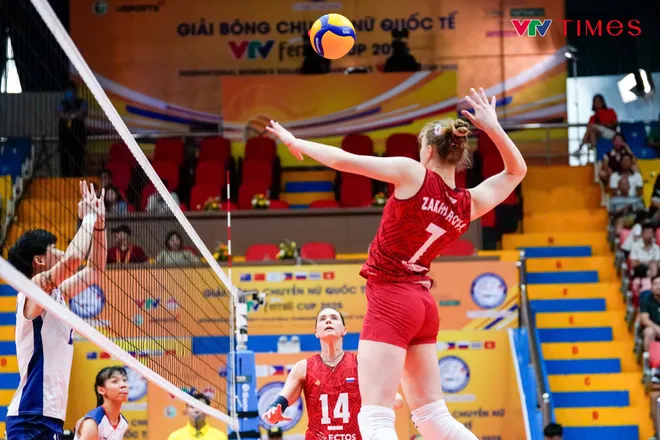 Filishtinskaia Irina: Nữ kiện tướng chuyền hai gây dấu ấn tại VTV Ferroli Cup 2025- Ảnh 4.