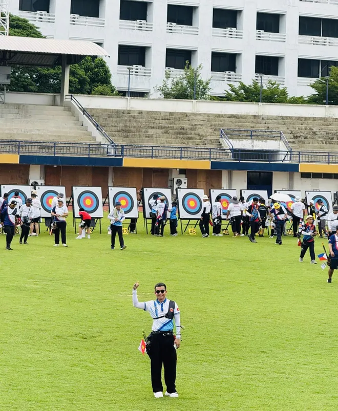 Cung thủ Việt Nam tranh tài tại Giải Vô địch Bắn cung Barebow châu Á 2025- Ảnh 2. Cung thủ Việt Nam tranh tài tại Giải Vô địch Bắn cung Barebow châu Á 2025- Ảnh 2.