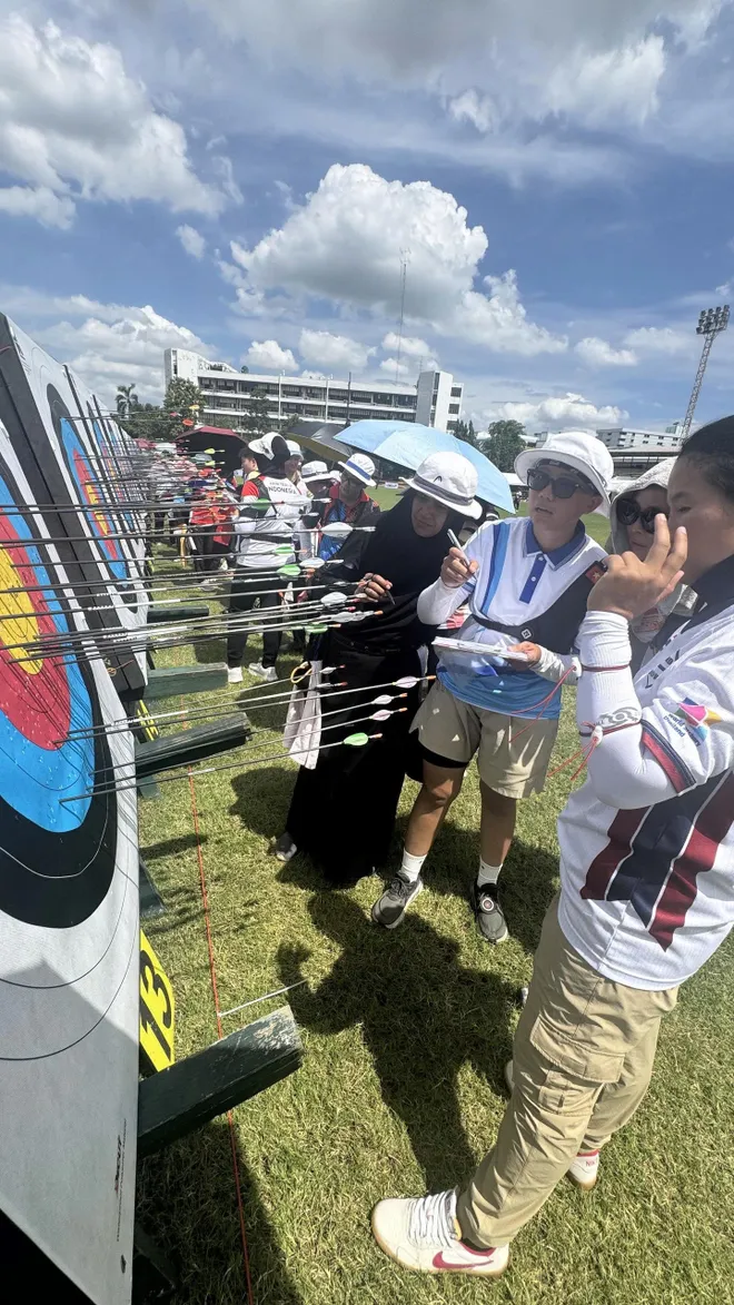 Cung thủ Việt Nam tranh tài tại Giải Vô địch Bắn cung Barebow châu Á 2025- Ảnh 1. Cung thủ Việt Nam tranh tài tại Giải Vô địch Bắn cung Barebow châu Á 2025- Ảnh 1.