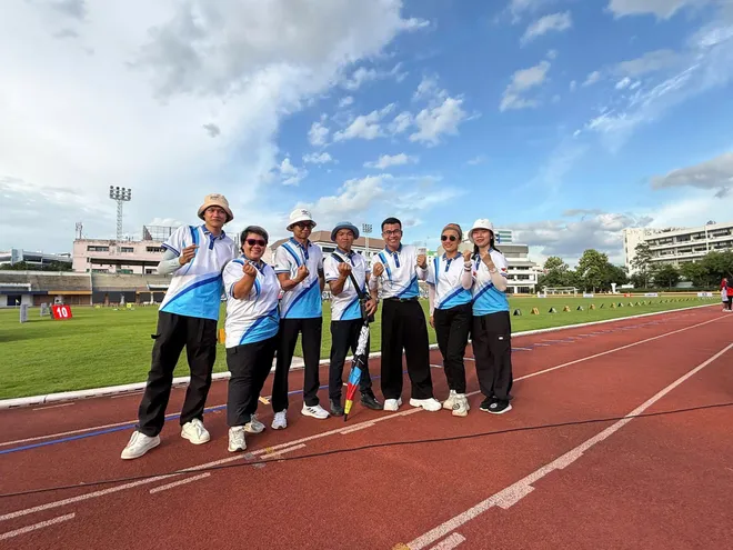 Cung thủ Việt Nam tranh tài tại Giải Vô địch Bắn cung Barebow châu Á 2025- Ảnh 3. Cung thủ Việt Nam tranh tài tại Giải Vô địch Bắn cung Barebow châu Á 2025- Ảnh 3.