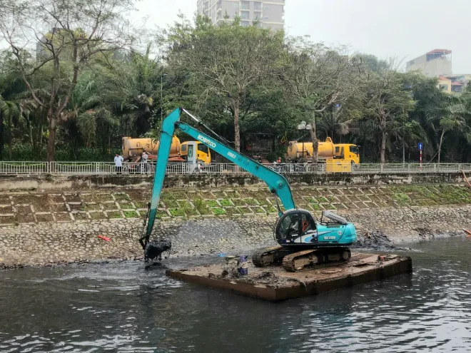 Hà Nội nỗ lực cải tạo sông Tô Lịch - Ảnh 2.