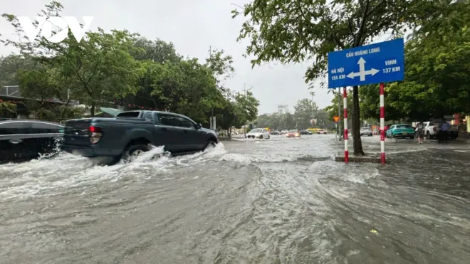 Thanh Hóa: Lũ trên sông Yên khả năng đạt báo động 1 vào trưa nay (22/7) - Ảnh 1.