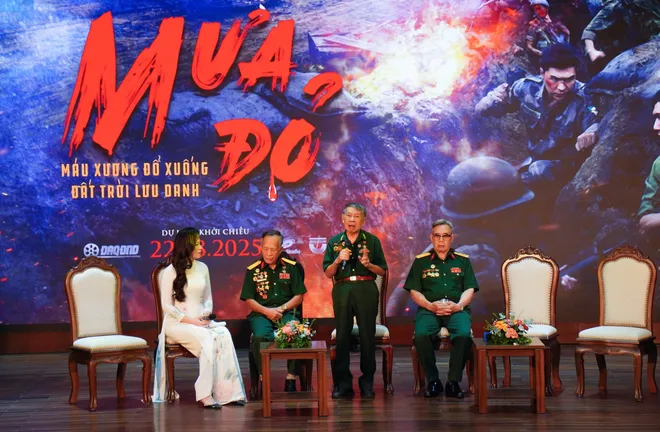 Phim điện ảnh "Mưa đỏ" gây xúc động mạnh: Tái hiện 81 ngày đêm khốc liệt tại Thành cổ Quảng Trị - Ảnh 7.