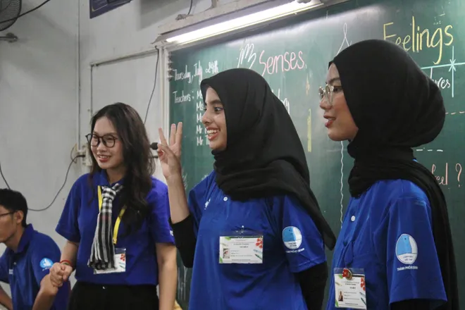Nhiều hoạt động tình nguyện quốc tế đang diễn ra tại TP Hồ Chí Minh - Ảnh 2.