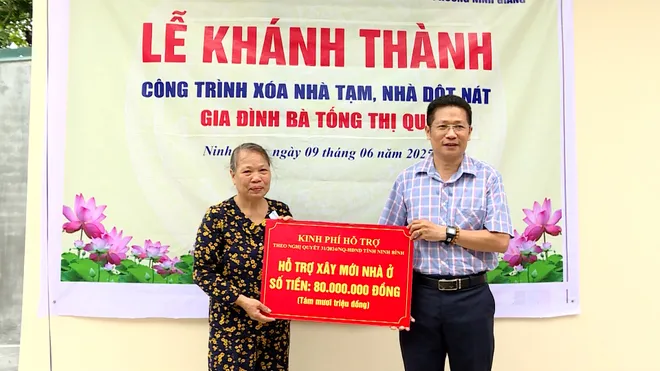 Ninh Bình: Xóa nhà dột nát cho hộ nghèo - điểm sáng trong phong trào an sinh xã hội cả nước - Ảnh 5.