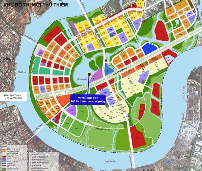 Trung tâm hành chính TP Hồ Chí Minh sẽ xây dựng tại Thủ Thiêm - Ảnh 5.