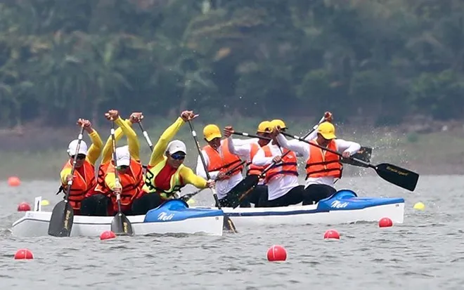 TP Hồ Chí Minh để lại nhiều dấu ấn tại Giải Đua thuyền truyền thống Vô địch quốc gia 2025- Ảnh 5. TP Hồ Chí Minh để lại nhiều dấu ấn tại Giải Đua thuyền truyền thống Vô địch quốc gia 2025- Ảnh 5.