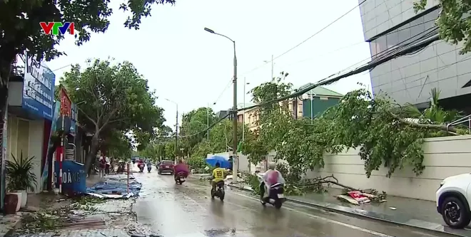 Nghệ An: Tập trung khắc phục hậu quả bão số 5 - Ảnh 9.