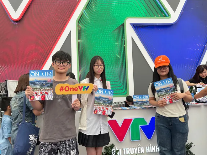 Những hình ảnh ấn tượng tại gian trưng bày VTV ở Triển lãm Thành tựu đất nước - Ảnh 12.