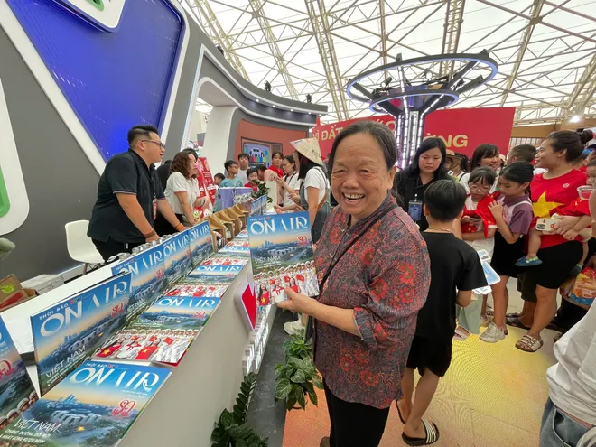 Những hình ảnh ấn tượng tại gian trưng bày VTV ở Triển lãm Thành tựu đất nước - Ảnh 11.
