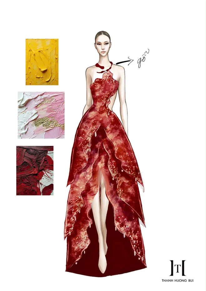 Trang phục lấy cảm hứng thủ công mỹ nghệ Việt lên sàn diễn Shanghai Fashion Week - Ảnh 2.