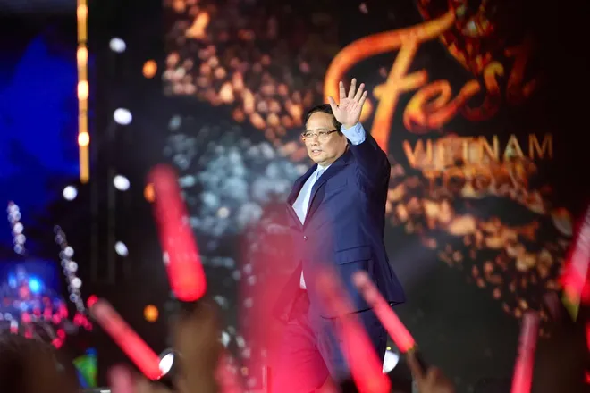 Thủ tướng Phạm Minh Chính tới dự Đại nhạc hội “V Fest - Vietnam Today” - Ảnh 3.