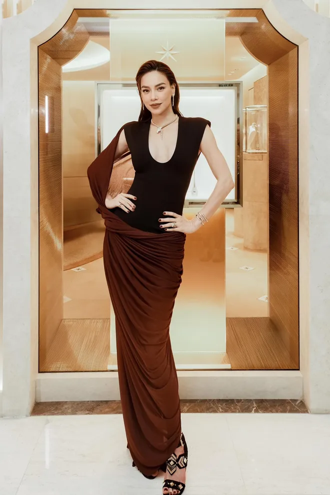 Triệu Lệ Dĩnh, Hồ Hạnh Nhi diện thiết kế của NTK Việt Nam Cường Đ&agrave;m - Ảnh 5.