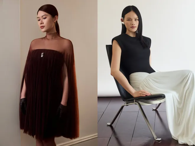 Triệu Lệ Dĩnh, Hồ Hạnh Nhi diện thiết kế của NTK Việt Nam Cường Đ&agrave;m - Ảnh 7.