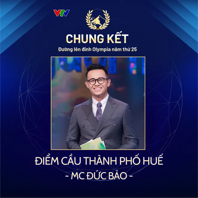 Dàn MC dẫn chung kết Đường lên đỉnh Olympia năm thứ 25 - Ảnh 1.