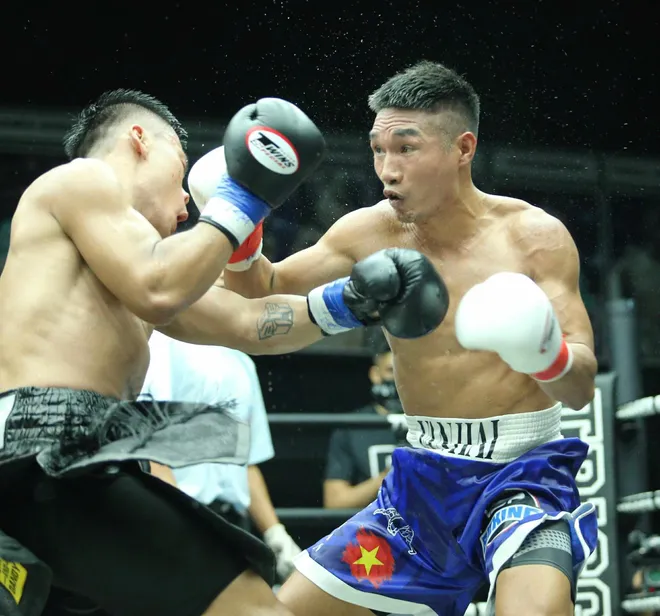 Nguyễn Văn Hải thắng thuyết phục tại "Ngòi nổ quyền anh – Trigger Promotion 5"- Ảnh 2. Nguyễn Văn Hải thắng thuyết phục tại "Ngòi nổ quyền anh – Trigger Promotion 5"- Ảnh 2.