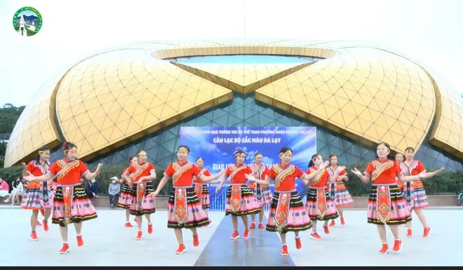 Lâm Đồng: Hơn 300 vũ công hội tụ tại Liên hoan Dân vũ thể thao 2025 - Ảnh 5.
