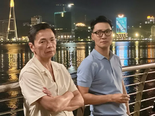 NSND Trung Anh và dàn cast hào hứng chờ Lằn ranh lên sóng - Ảnh 1.